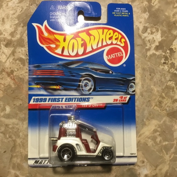 HotWheels -TEE’D OFF Golf Cart NICE! - Picture 2 of 5
